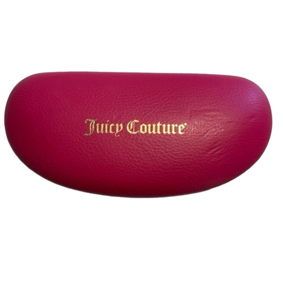 JUICY COUTURE | Y2K Hot Pink Sunglasses Case - Picture 1 of 9